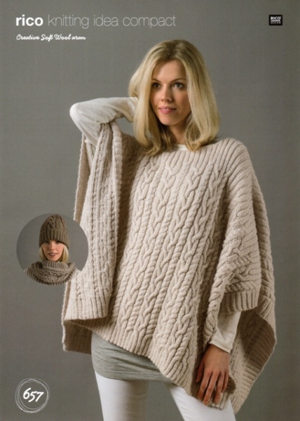 Aran cape 2025 knitting pattern